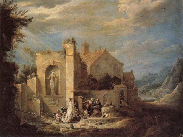 David Teniers The Temptation of St.Anthony France oil painting art